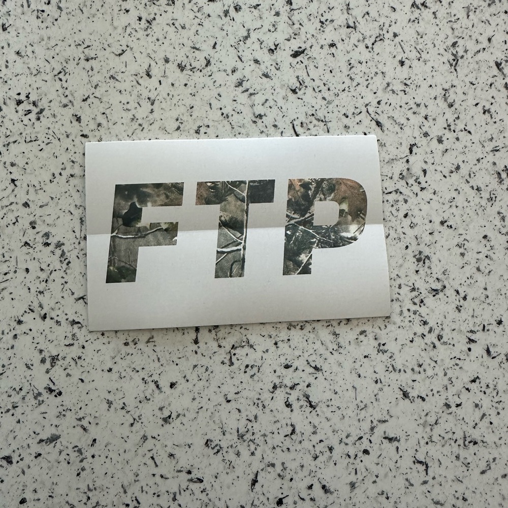 FTP Camouflage Sticker - Picture 2 of 4